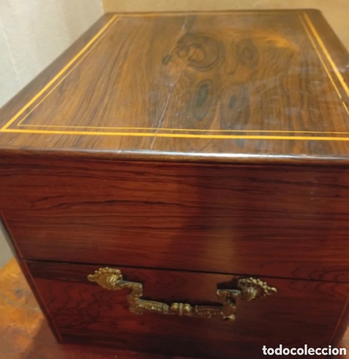 Antig&uuml;edades: Caja licorera Napole&oacute;n III - Foto 5
