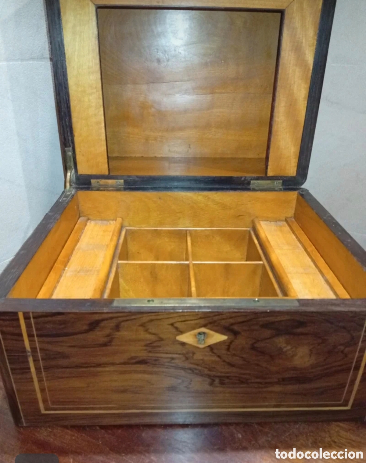 Antig&uuml;edades: Caja licorera Napole&oacute;n III - Foto 6