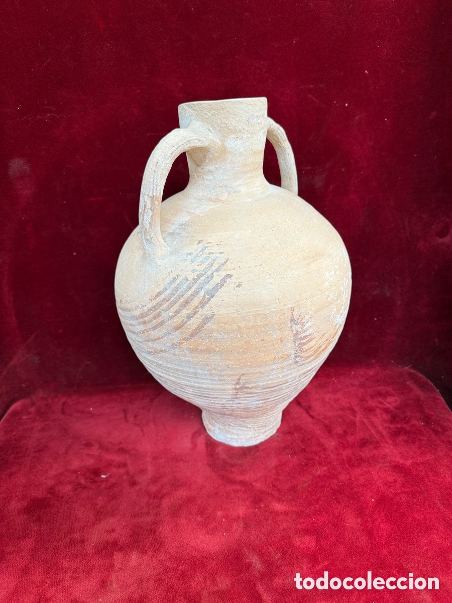 Antig&uuml;edades: Antiguo cantaro de ceramica de Traiguera!