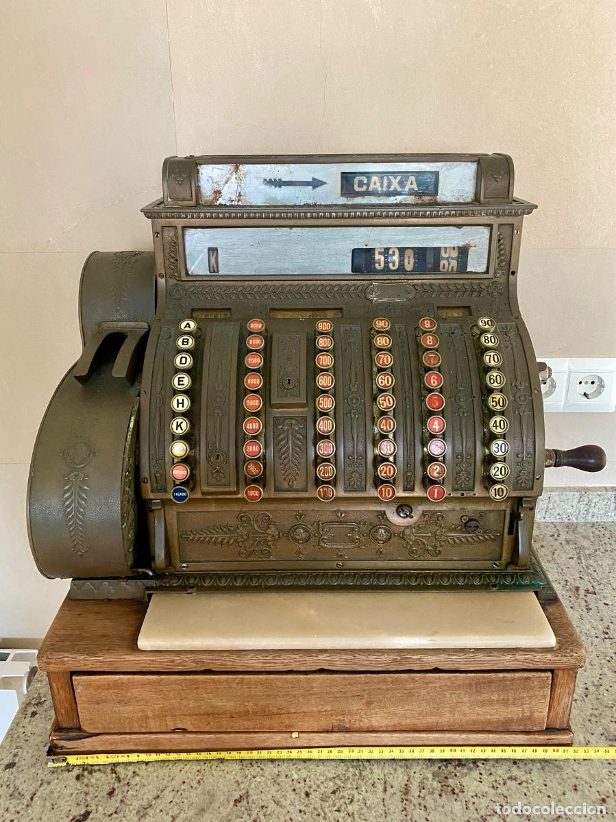 Antig&uuml;edades: M&aacute;quina registradora principios de SXX