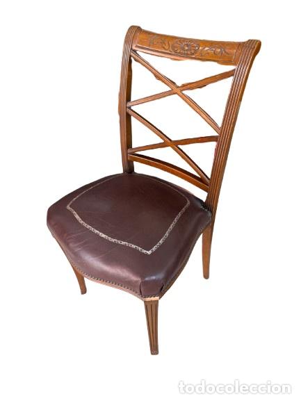 Antig&uuml;edades: Silla de despacho antigua de estilo Neocl&aacute;sico