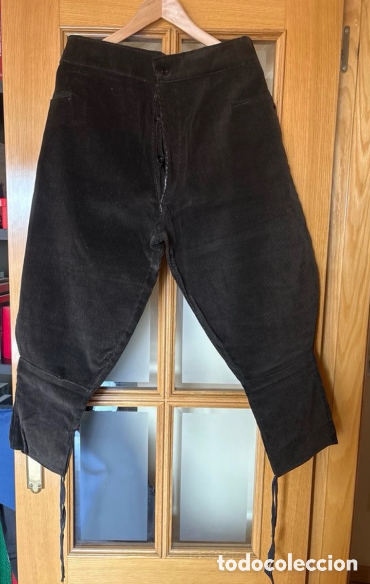 Antig&uuml;edades: Pantal&oacute;n de montar antiguo de pana. Equitaci&oacute;n. A&ntilde;os 30/40