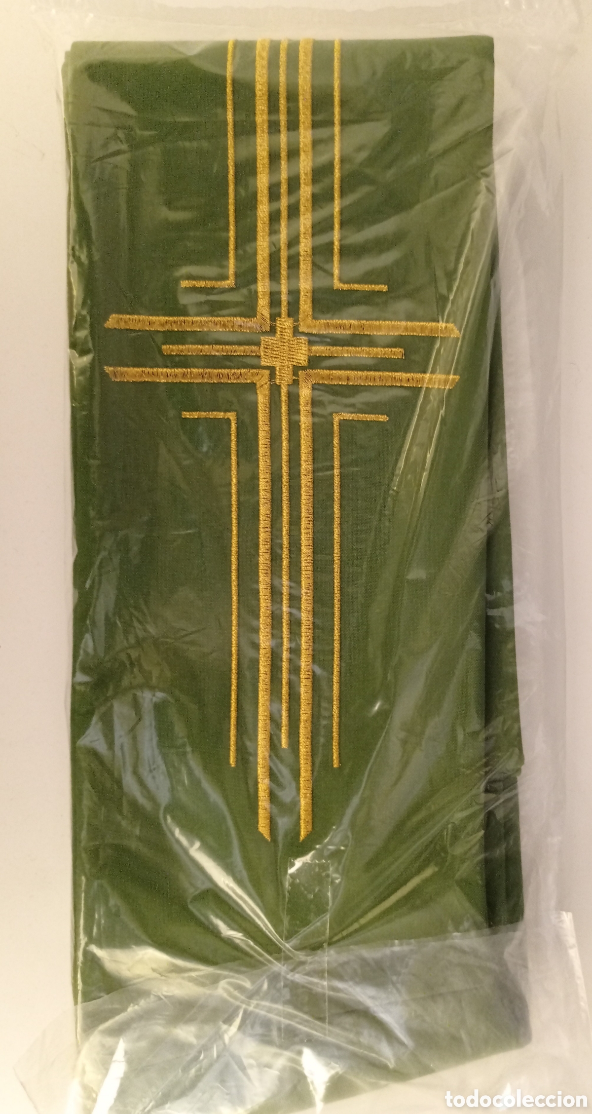Antig&uuml;edades: Estola verde para DI&Aacute;CONO - Foto 1