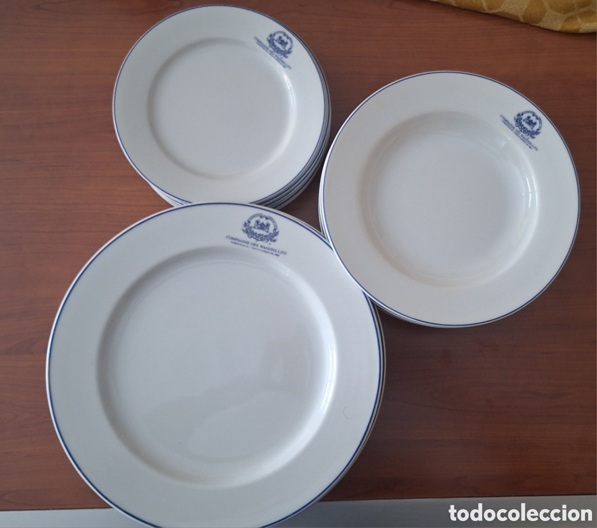 Antig&uuml;edades: ​Vajilla Orient Express Wagons-Lits / Service 18 assiettes