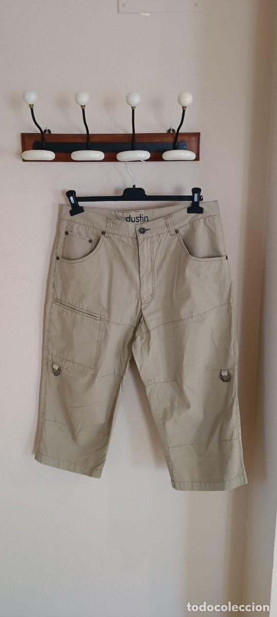Antig&uuml;edades: Pantal&oacute;n estilo cargo / pirata. Color beige. Dustin. Hombre. Talla 44.