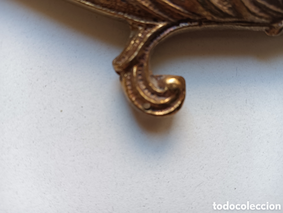 Antig&uuml;edades: 8 brazos para l&aacute;mpara bronce - Foto 3