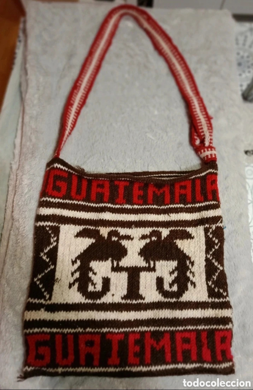 Antig&uuml;edades: Bolso artesano vintage Guatemala
