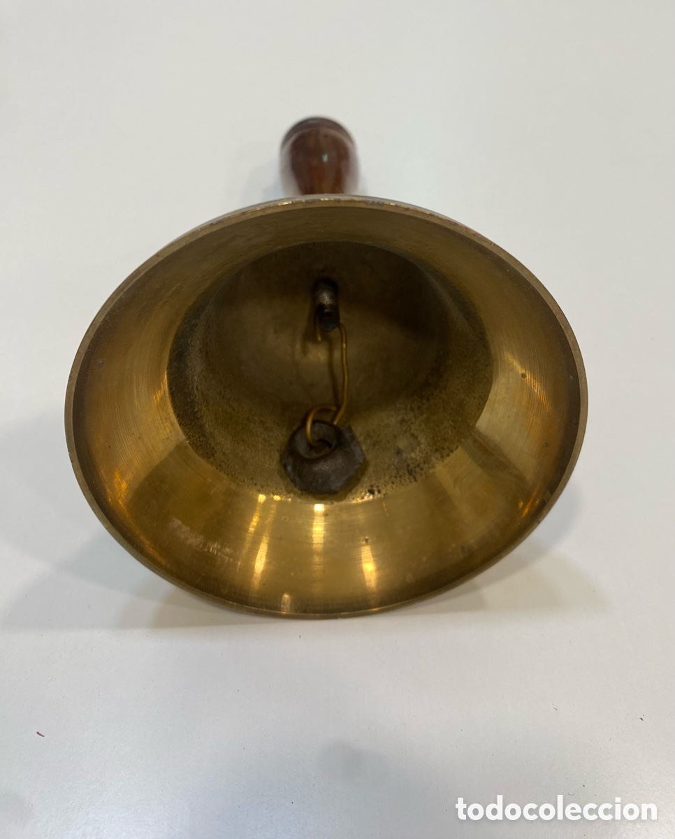 Antig&uuml;edades: Lote campanas bronce y ceramica - Foto 5