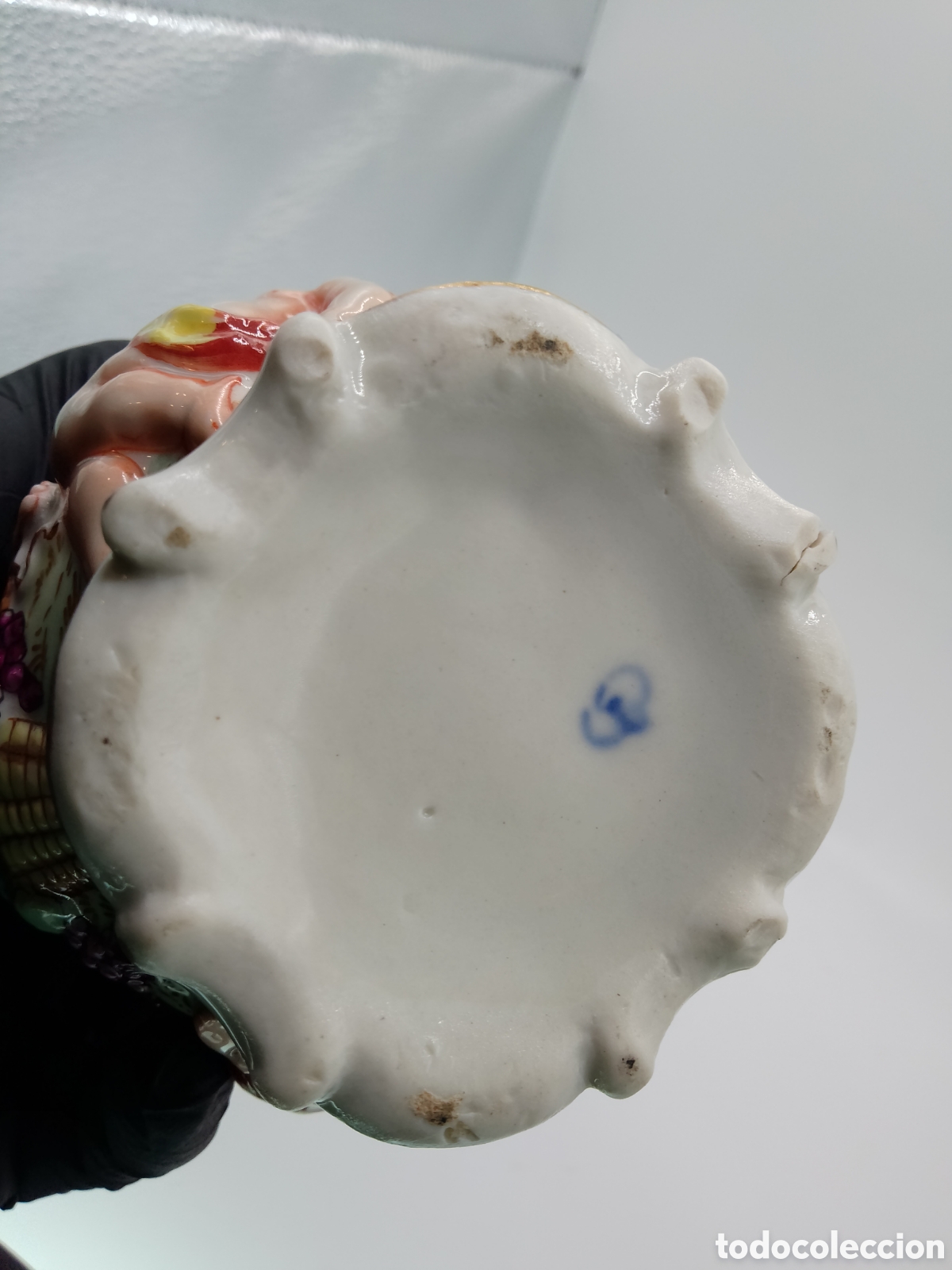 Antig&uuml;edades: Capodimonte jarra de porcelana - Foto 8