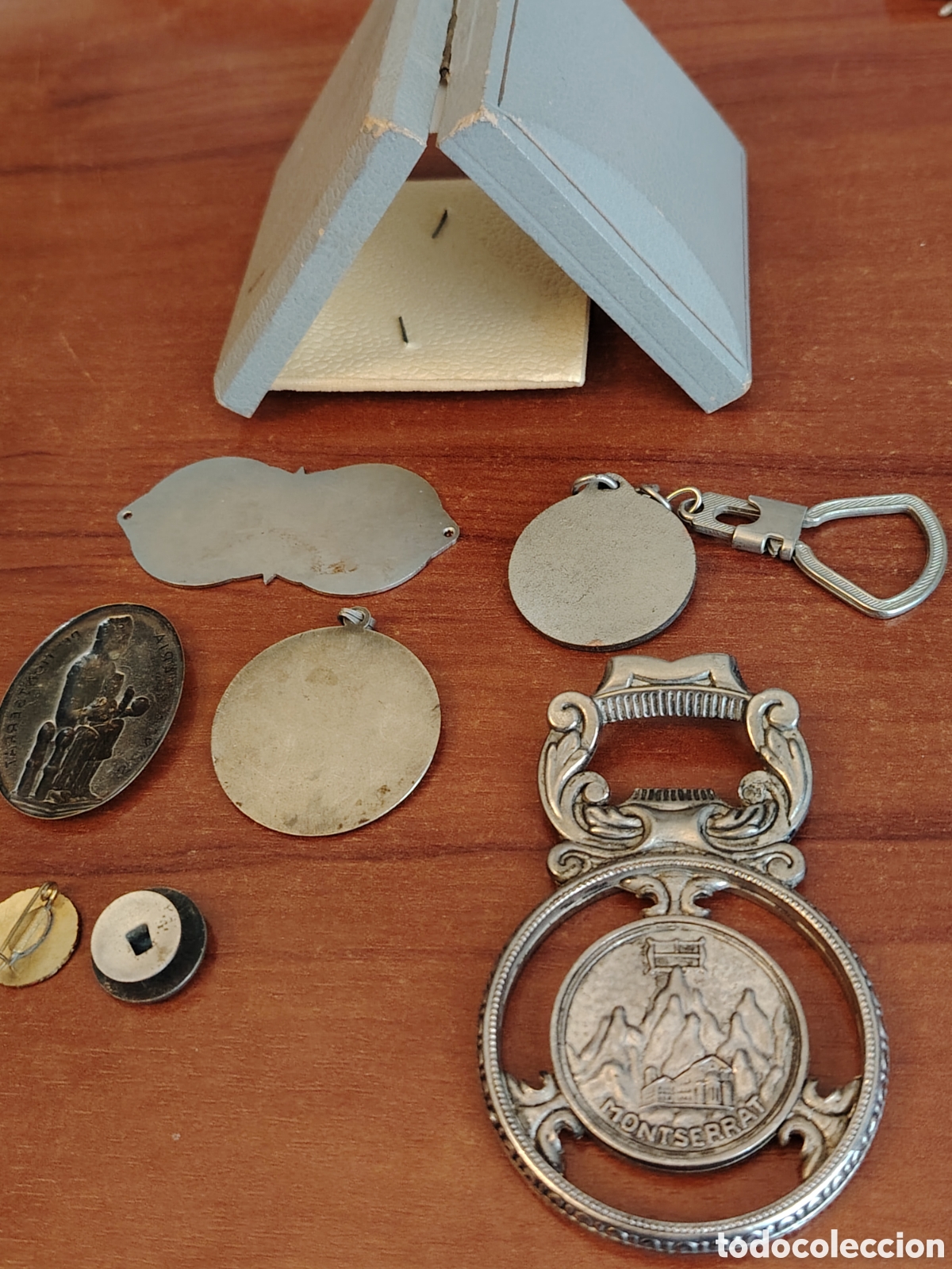 Antig&uuml;edades: Lote objetos Virgen de Montserrat - Foto 6