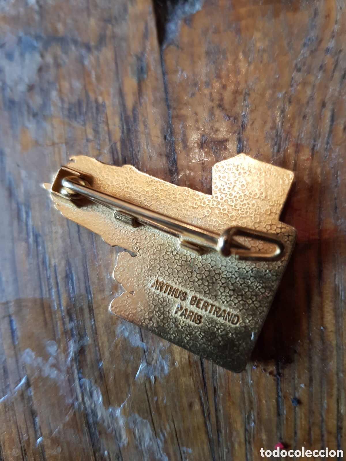 Antig&uuml;edades: ANTIGUA INSIGNIA ESMALTADA DE RODEZ - Foto 2