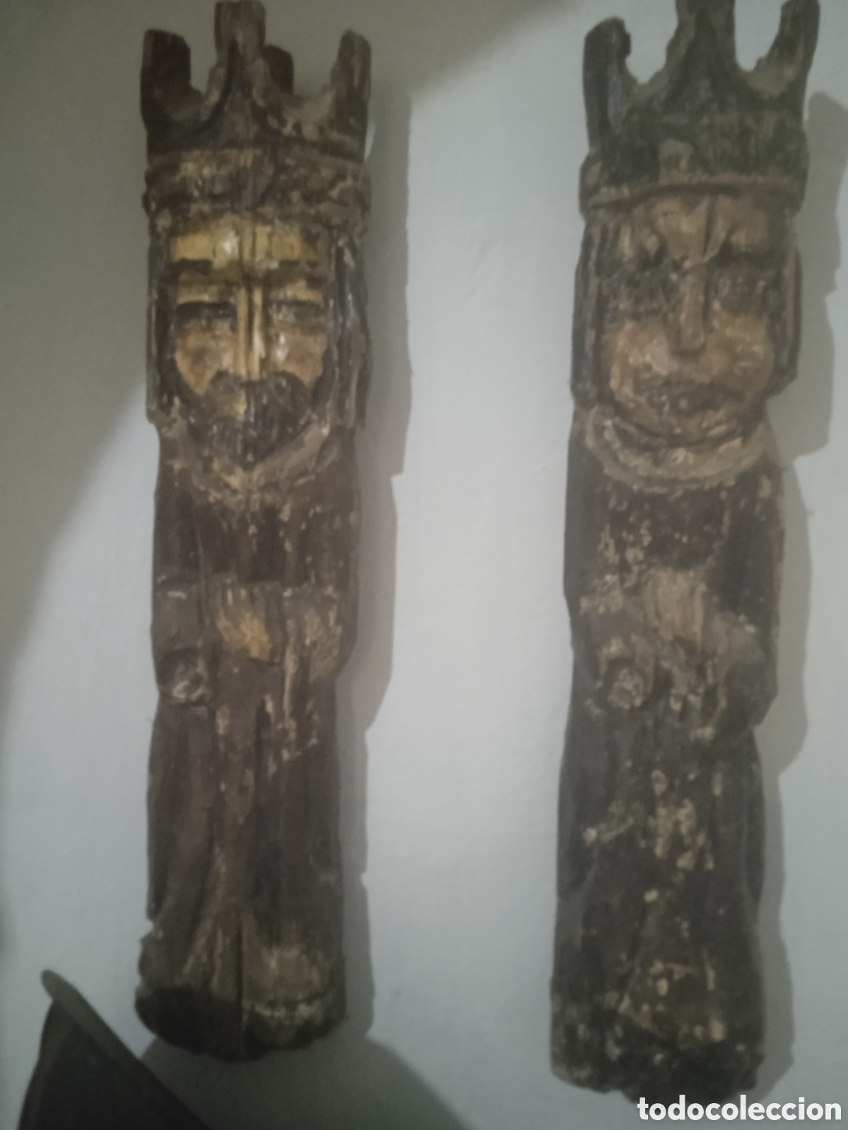 Antig&uuml;edades: Tallas de madera antigua - Foto 1