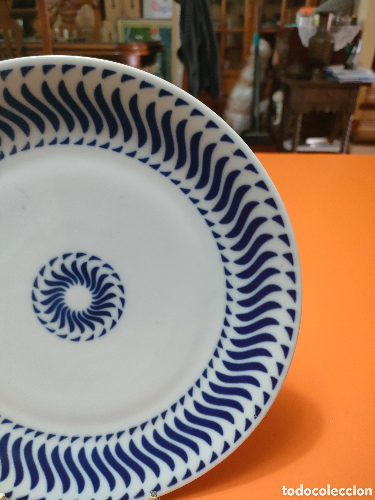 Antig&uuml;edades: Plato Sargadelos llano - Foto 2