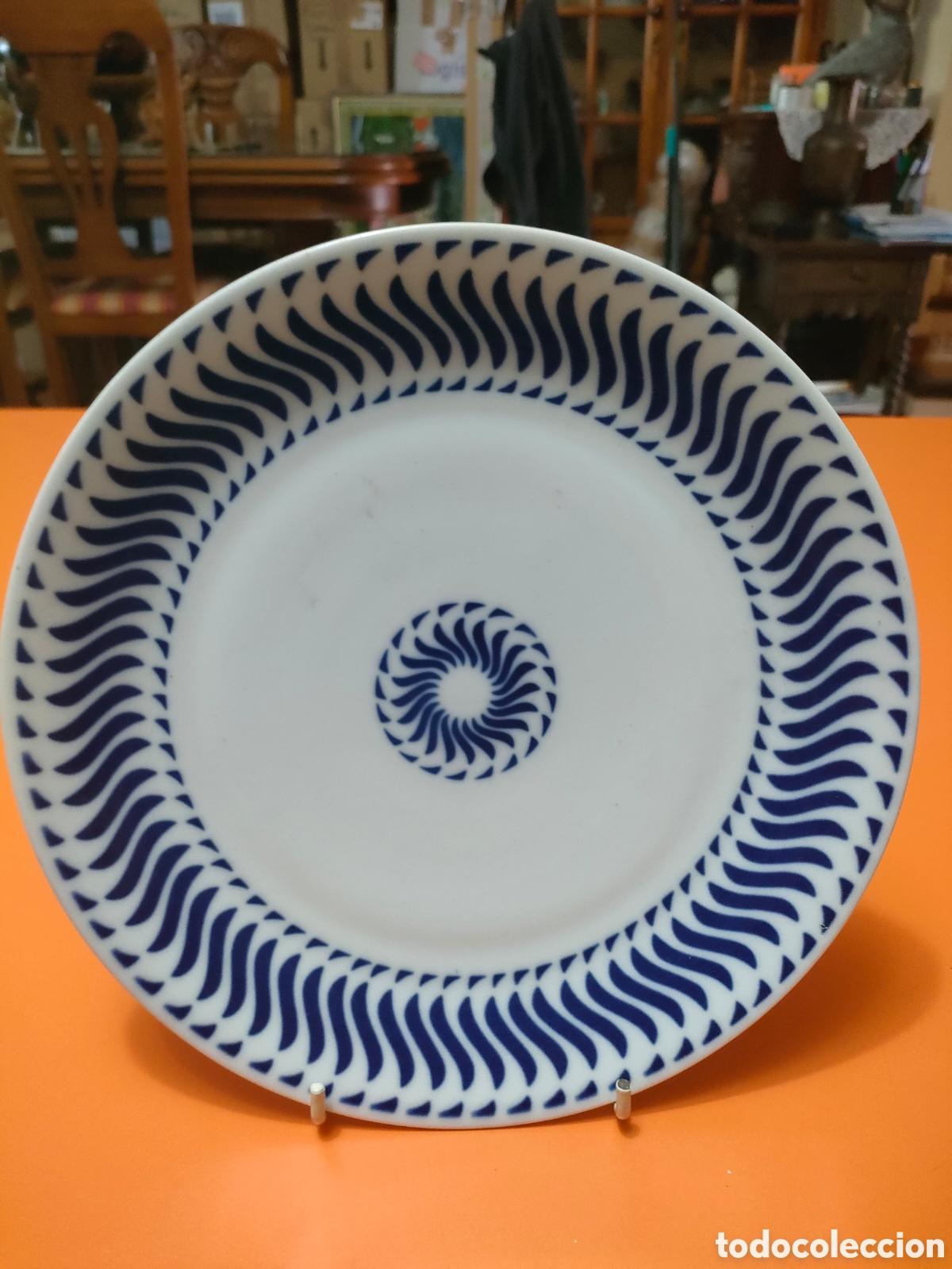 Antig&uuml;edades: Plato Sargadelos llano - Foto 1