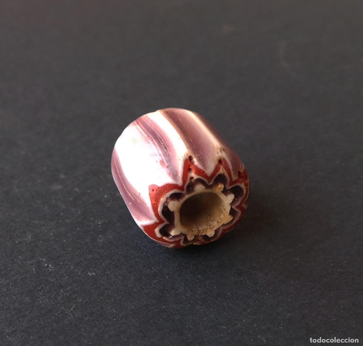 Antiquit&auml;ten: CUENTA DE COLLAR MILLEFIORI O CUENTA DE VIDRIO DE MURANO - FUERON EXTREMADAMENTE POPULARES EN &Aacute;FRICA