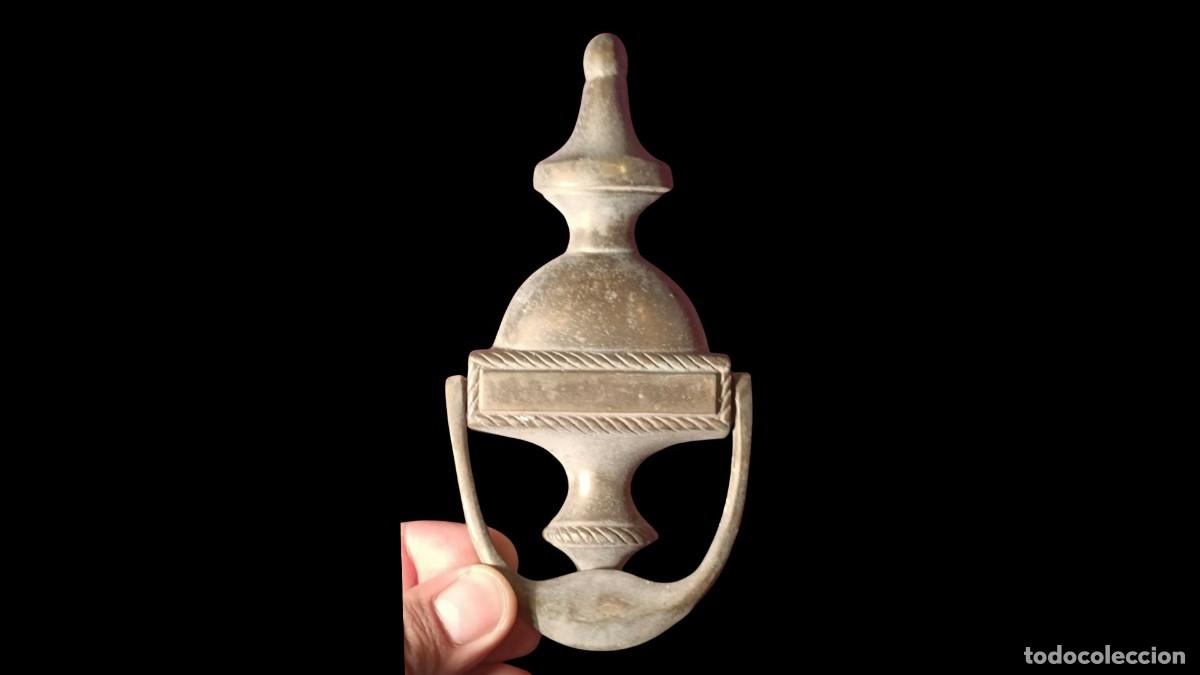 Antiques: ALDAB&Oacute;N LLAMADOR PUERTA BRONCE FUNDIDO &middot; JARR&Oacute;N NEOCL&Aacute;SICO SOGUEADO &middot; VICTORIANO 1850&ndash;1920