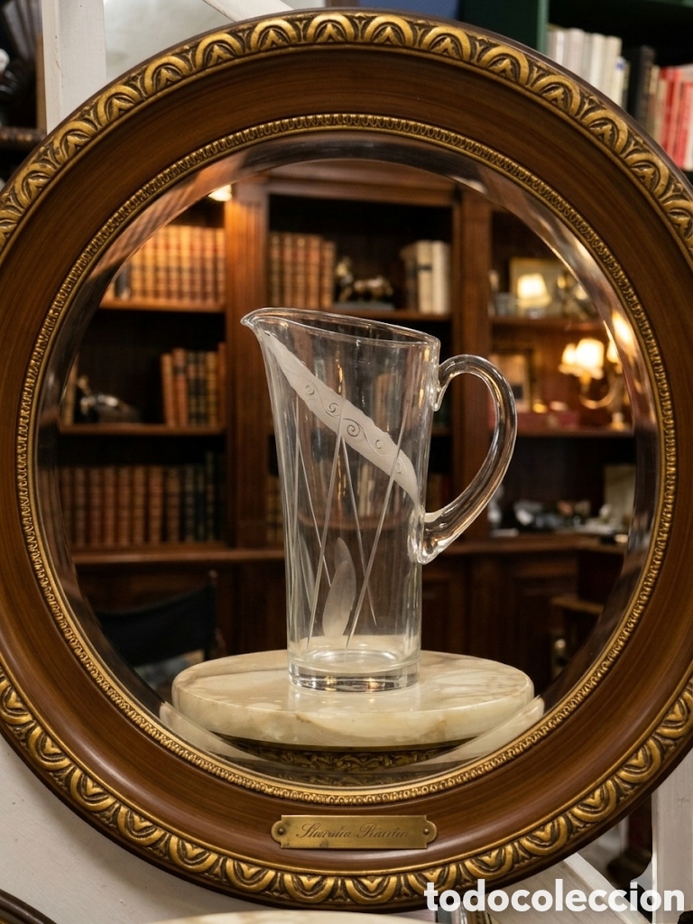 Antig&uuml;edades: Magn&iacute;fico espejo ovalado