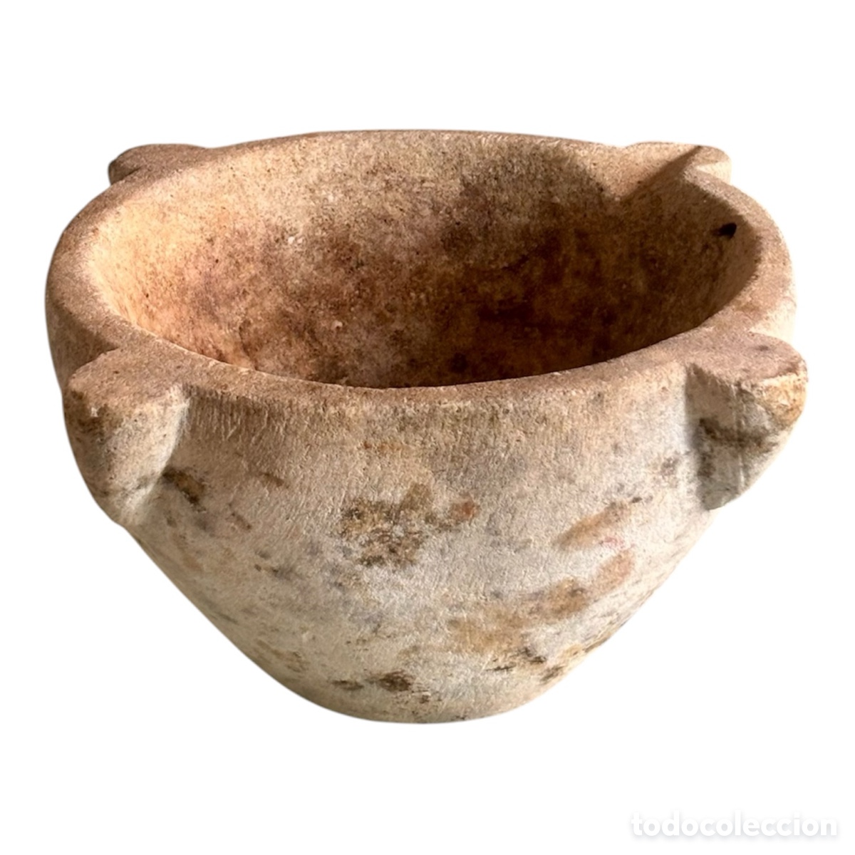 Antig&uuml;edades: Mortero de piedra Circa 1.890.