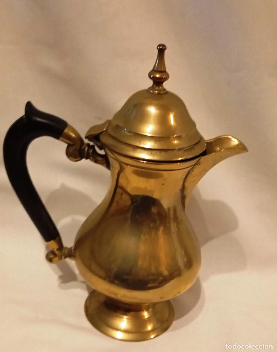 Antig&uuml;edades: Juego de t&eacute; y caf&eacute; ingl&eacute;s dorado - Foto 4