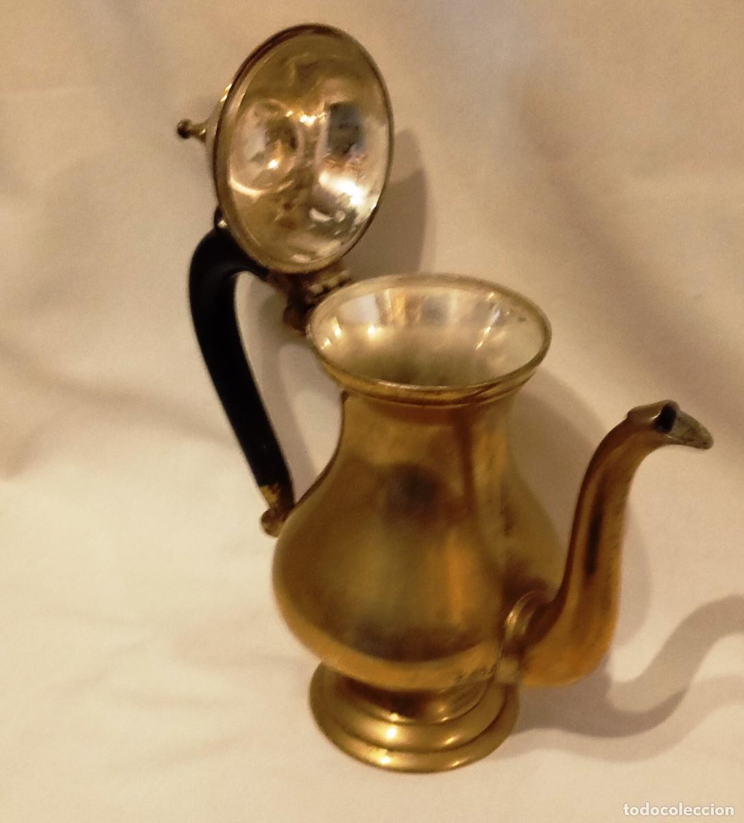 Antig&uuml;edades: Juego de t&eacute; y caf&eacute; ingl&eacute;s dorado - Foto 9