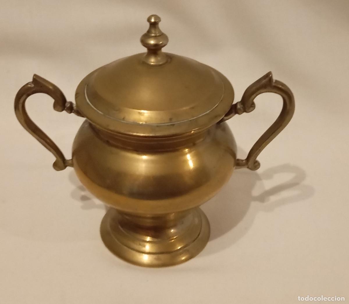 Antig&uuml;edades: Juego de t&eacute; y caf&eacute; ingl&eacute;s dorado - Foto 17
