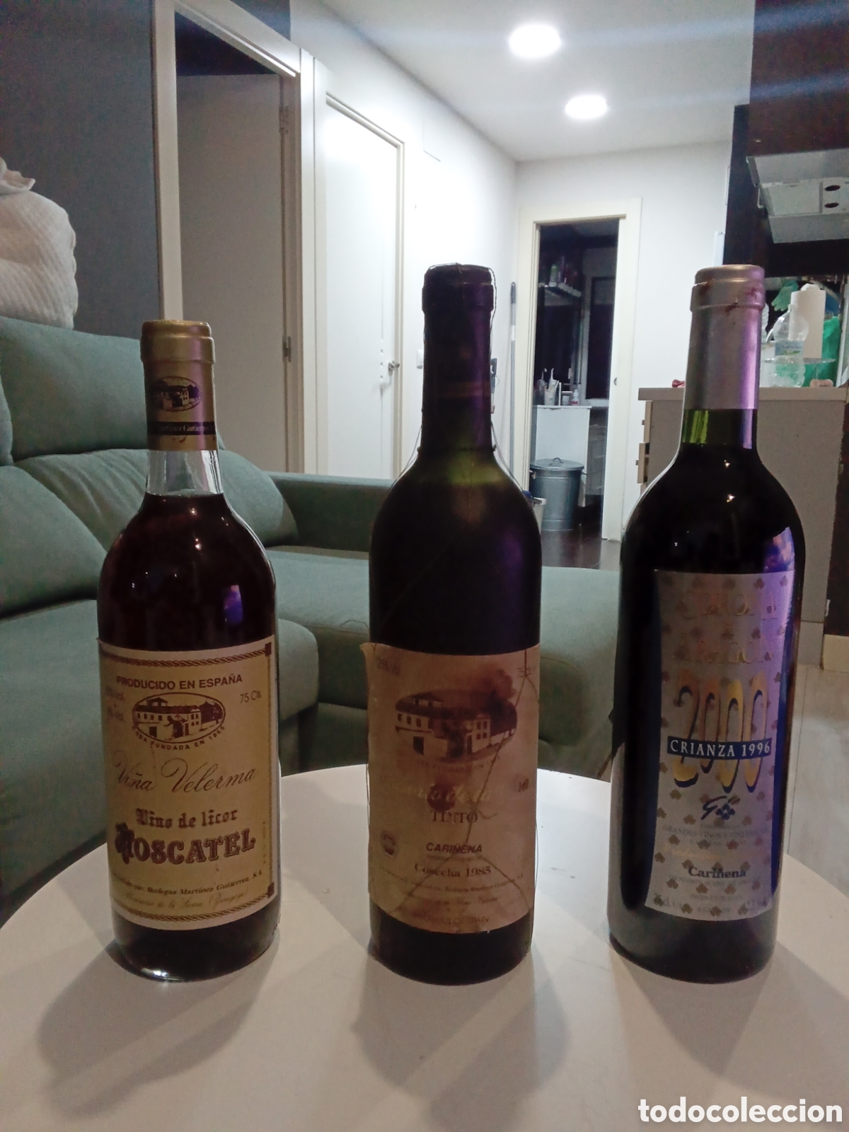 Antig&uuml;edades: COLECCI&Oacute;N DE VINOS ANTIGUOS D.O. CARI&Ntilde;ENA &ndash; LOTE COMPLETO