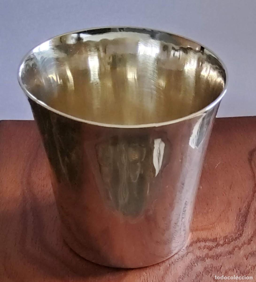 Antig&uuml;edades: VASITO DE PLATA MACIZA DE SUECIA.ES DE DOBLE CHUPITO.MUY RARO DE ESTILO ART NOVEAU.