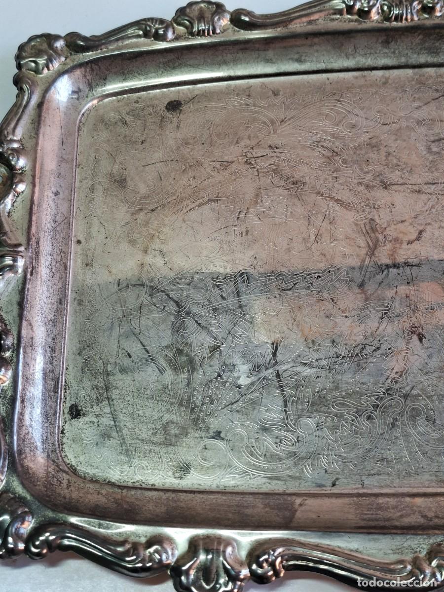Antig&uuml;edades: BANDEJA ANTIGUA DE 47X34 CM. - Foto 6