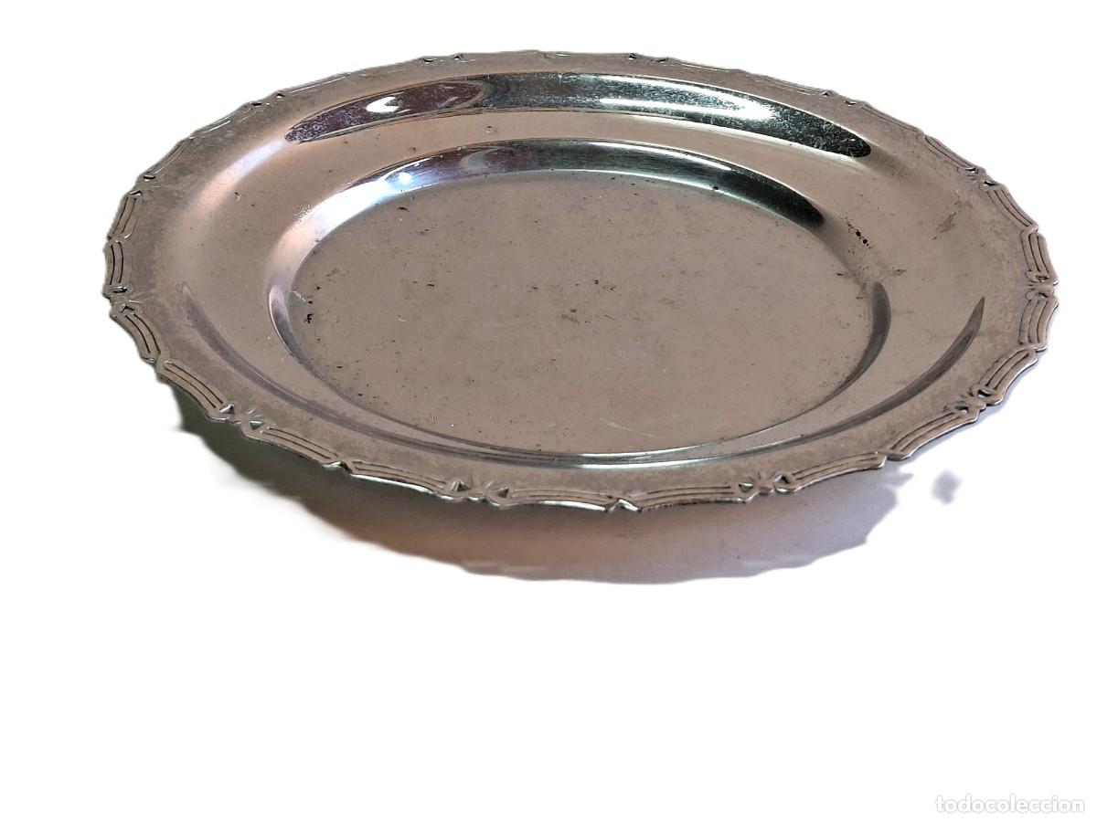 Antig&uuml;edades: PLATO ANTIGUO DE 22 CM DE DI&Aacute;METRO - Foto 2