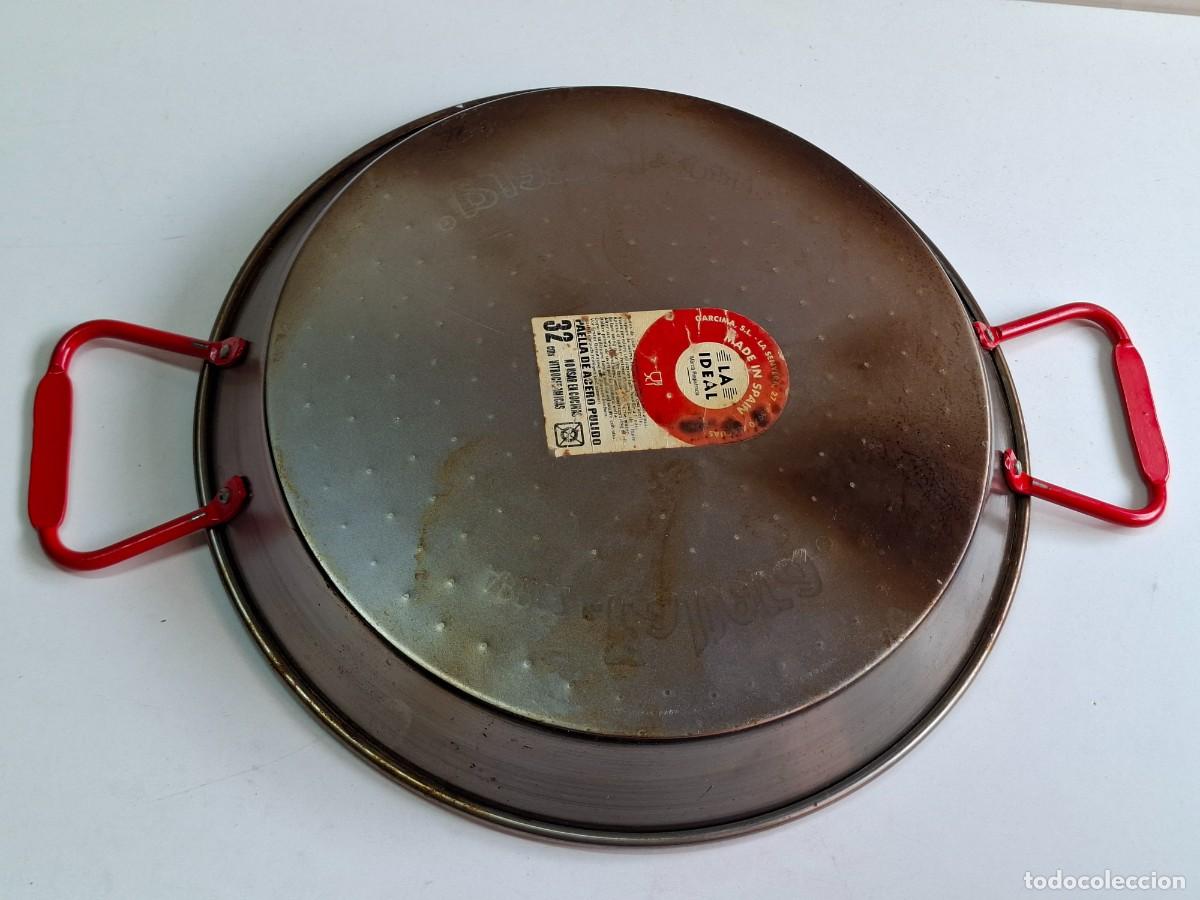 Antig&uuml;edades: PAELLA DE 32 CM DE DI&Aacute;METRO - Foto 4