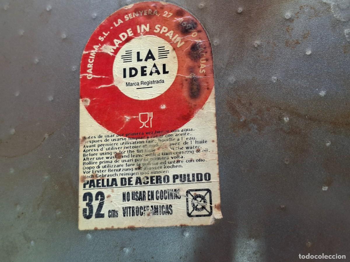 Antig&uuml;edades: PAELLA DE 32 CM DE DI&Aacute;METRO - Foto 5