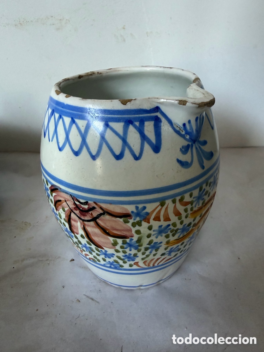 Antig&uuml;edades: Jarra Manises xix 17cm - Foto 10