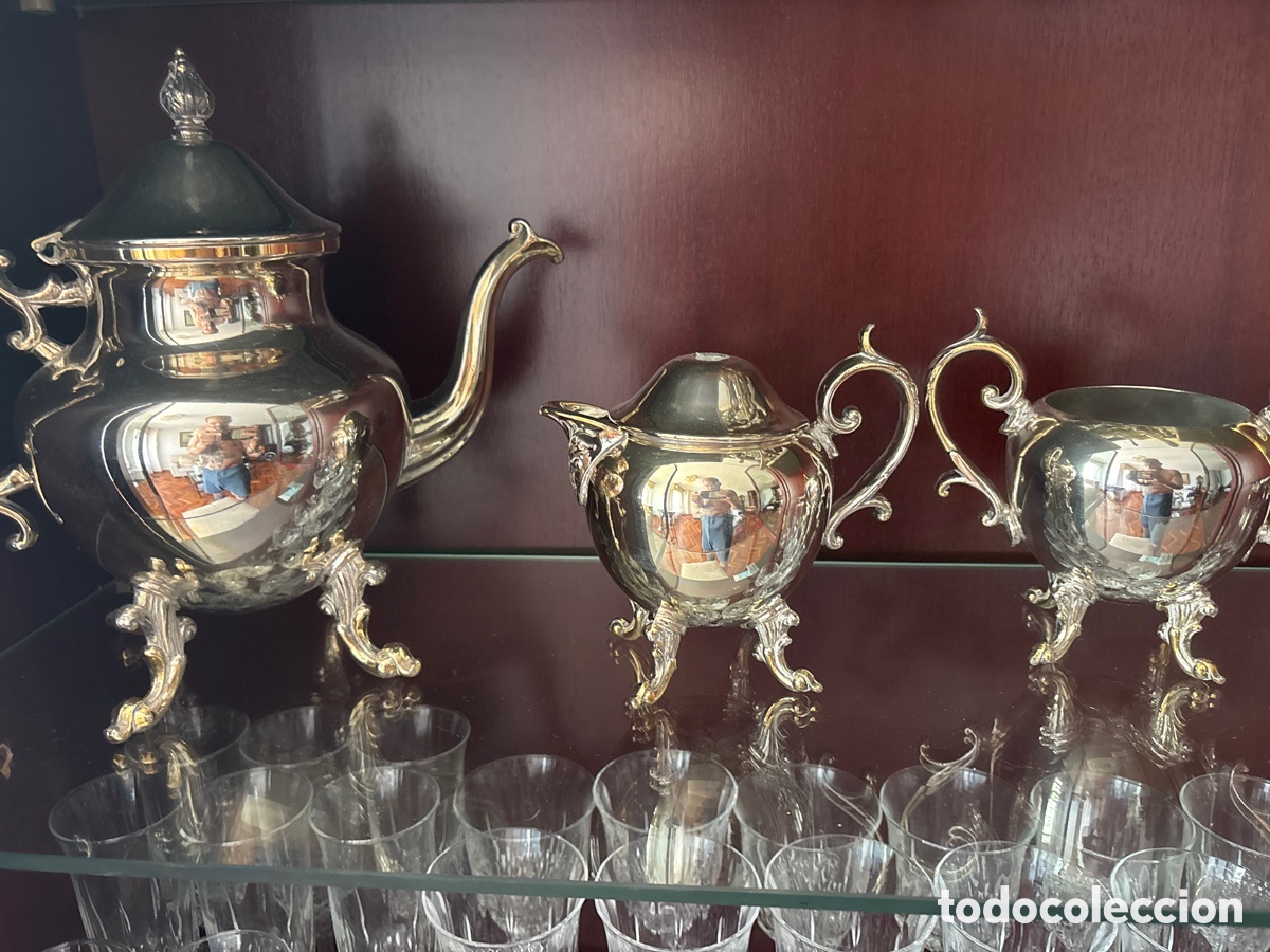 Antig&uuml;edades: JUEGO DE CAF&Eacute;/ T&Eacute; COMPLETO - Foto 1