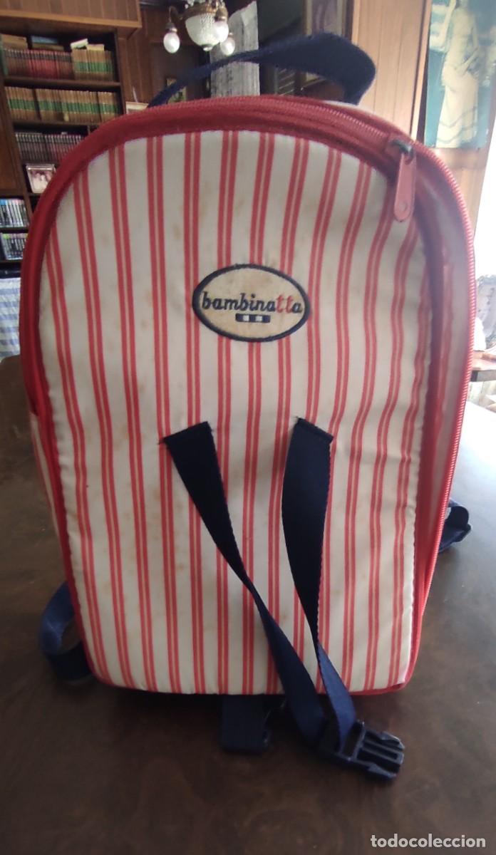 Antig&uuml;edades: MOCHILA ARMARIO PORTABEB&Eacute;S BAMBINATA - LOTE DE 5 PRENDAS ORIGINALES.