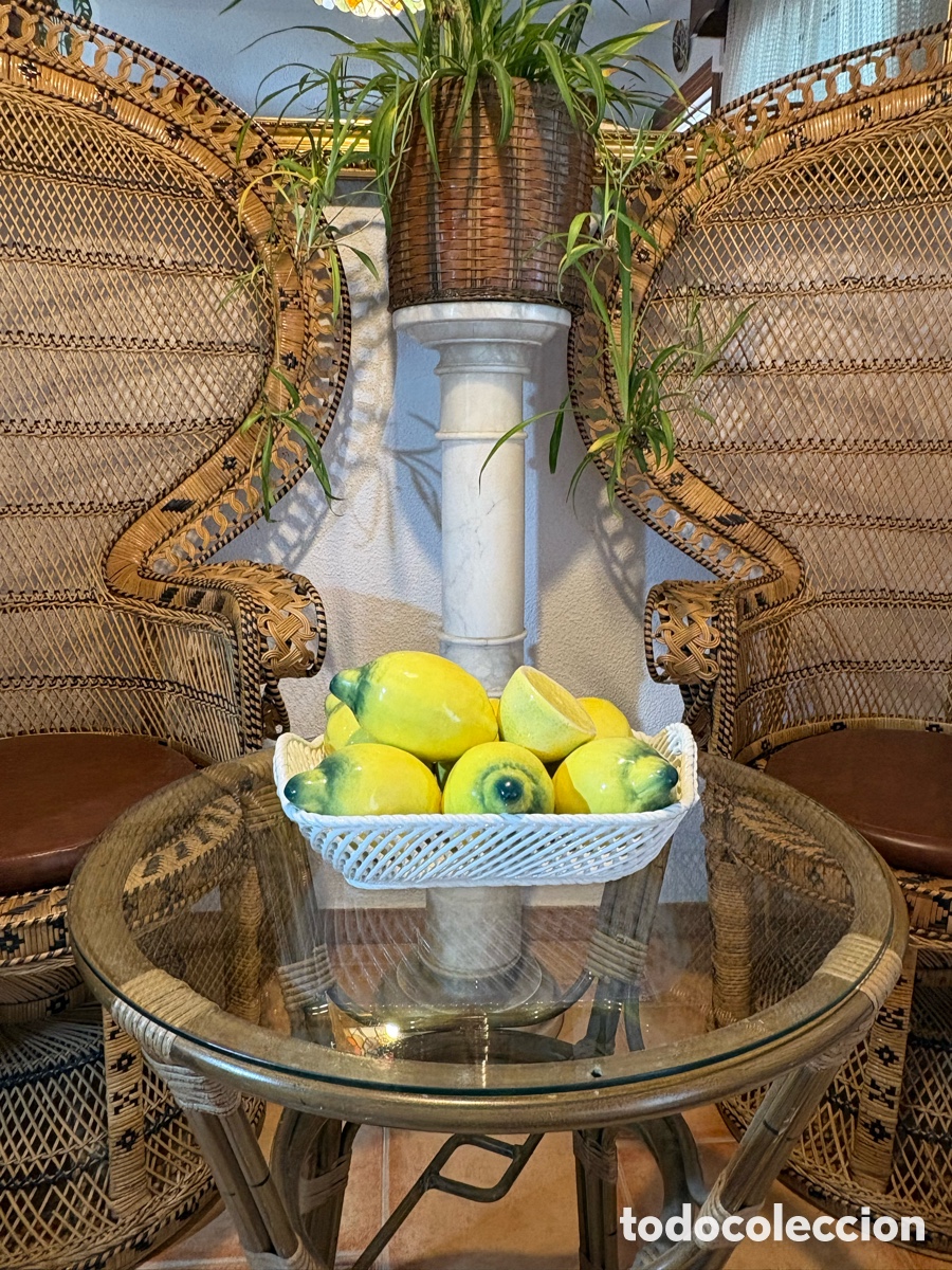 Antig&uuml;edades: CENTRO DE MANISES CON LIMONES - Foto 2