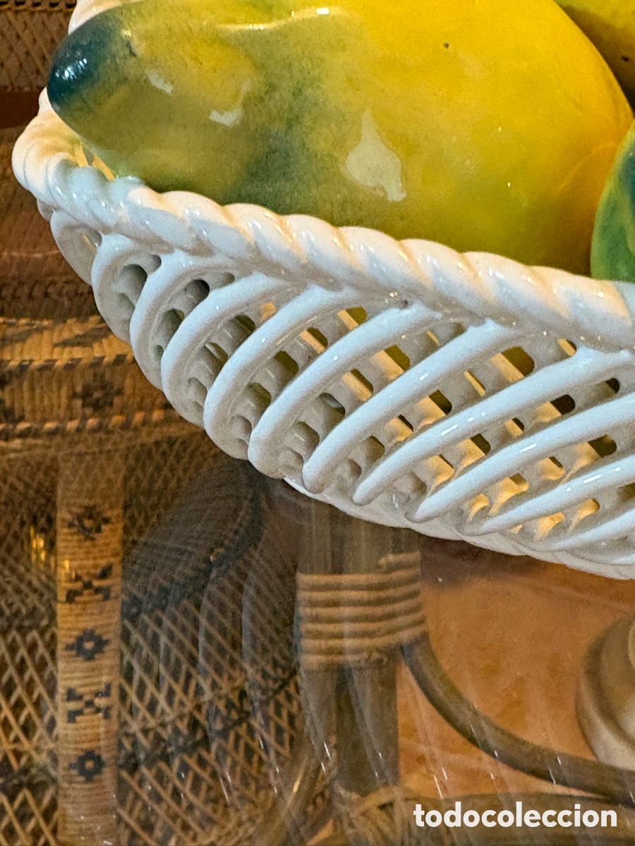 Antig&uuml;edades: CENTRO DE MANISES CON LIMONES - Foto 5