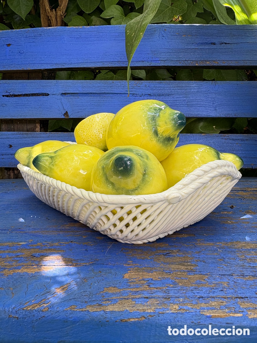 Antig&uuml;edades: CENTRO DE MANISES CON LIMONES - Foto 9