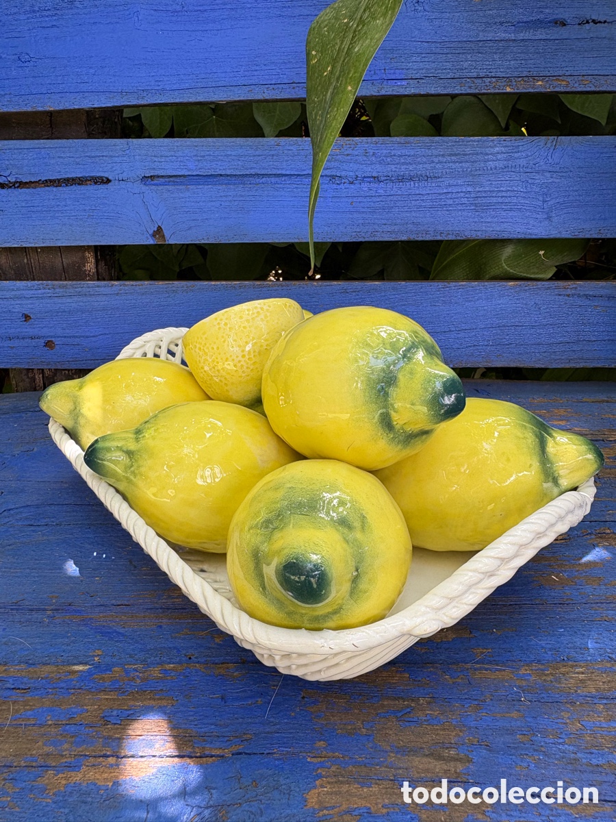 Antig&uuml;edades: CENTRO DE MANISES CON LIMONES - Foto 10