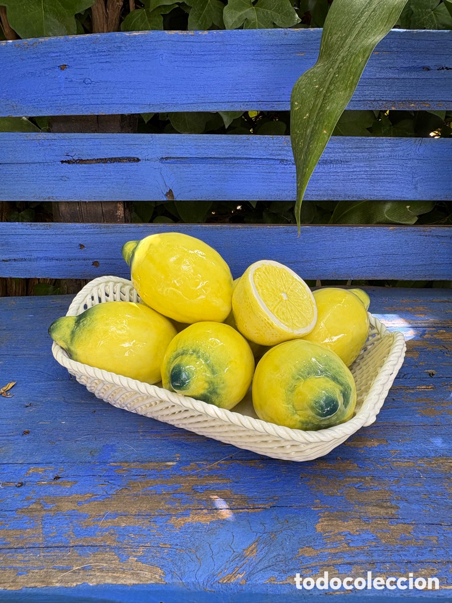 Antig&uuml;edades: CENTRO DE MANISES CON LIMONES - Foto 12