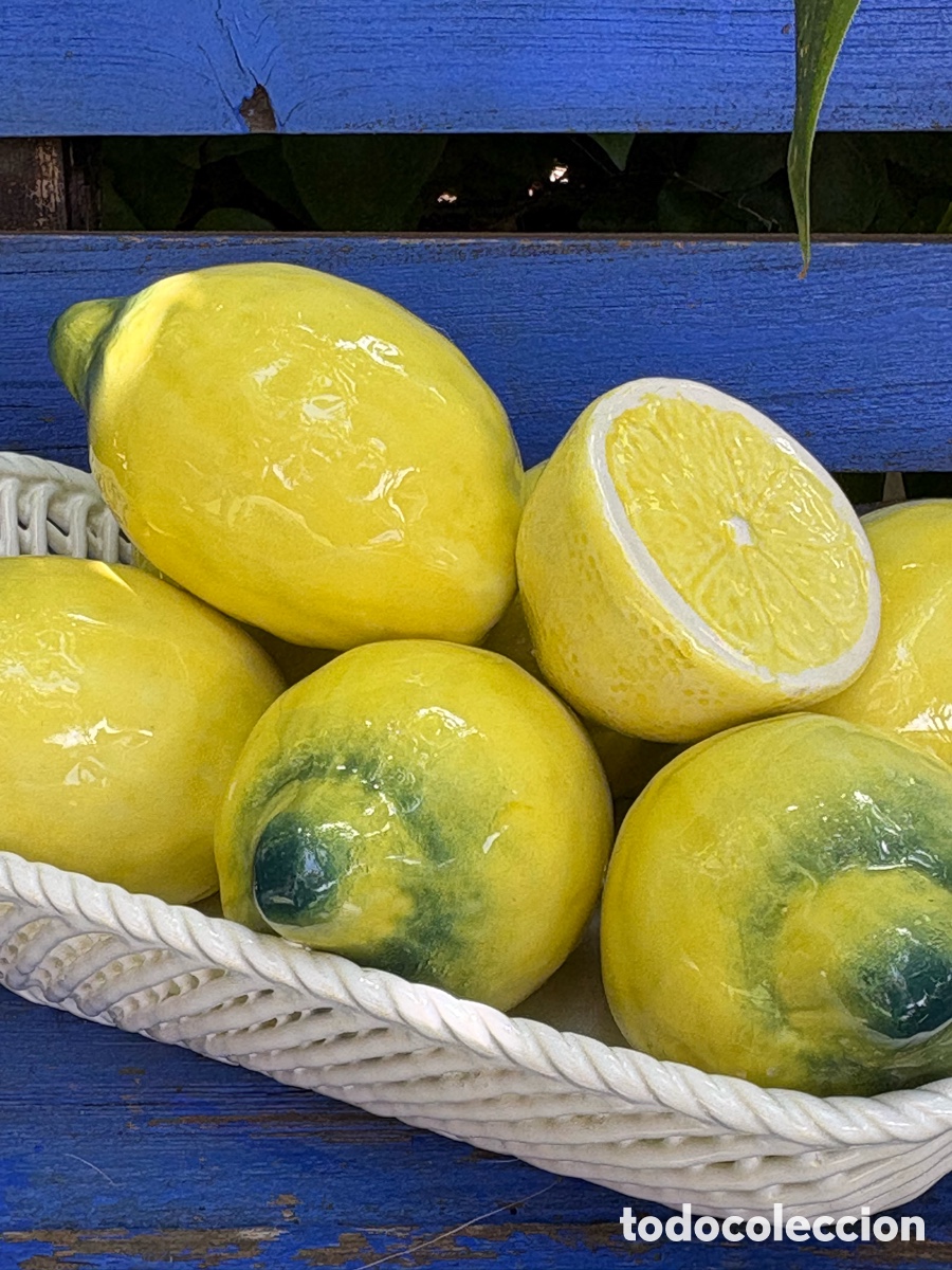 Antig&uuml;edades: CENTRO DE MANISES CON LIMONES - Foto 13