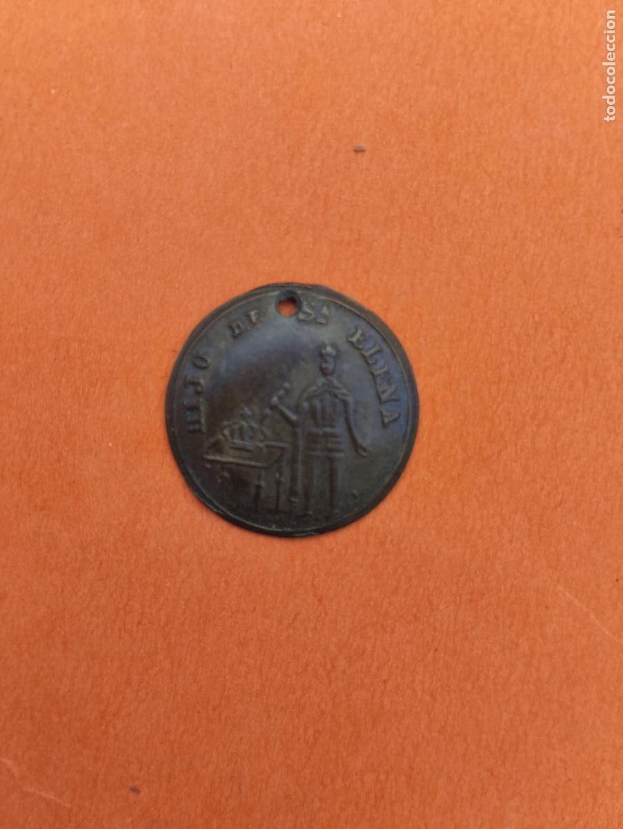 Antig&uuml;edades: MEDALLA PROTECTORA &middot; HIJO DE SANTA ELENA &middot; CONSTANTINO I, CETRO Y MESA SALOM&Oacute;N