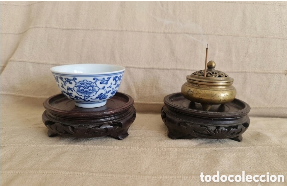 Antig&uuml;edades: Artesanales Antiguas Ikebana / Bonsai Impecables