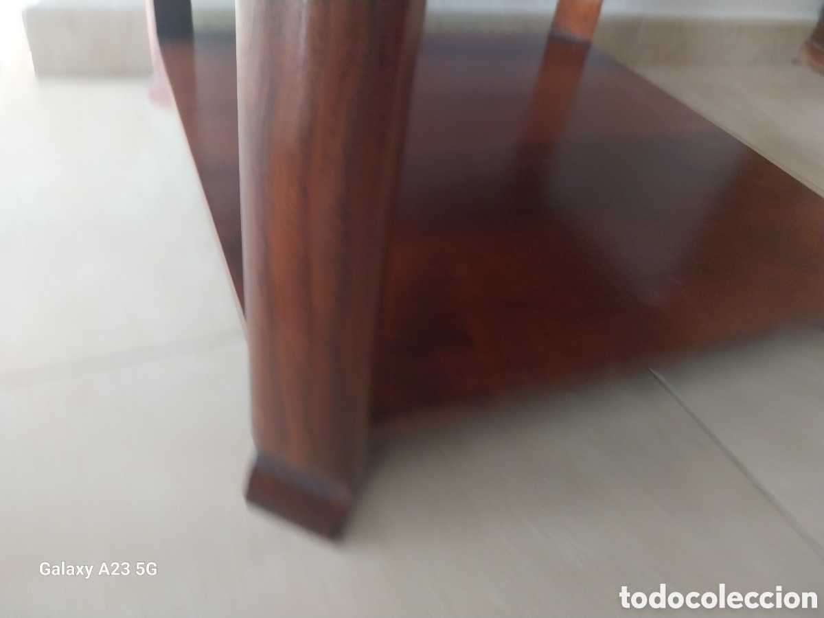 Antig&uuml;edades: Mesa auxiliar de teka - Foto 4