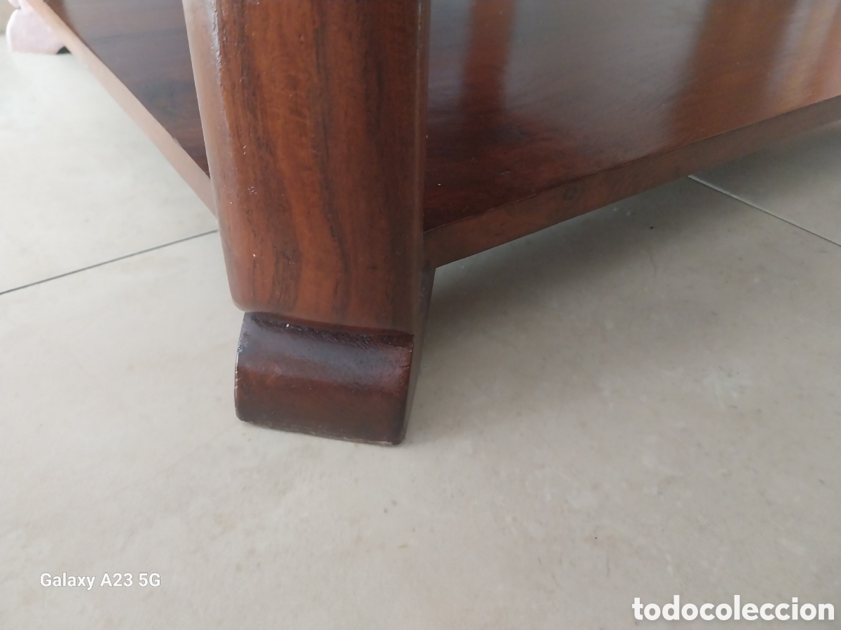 Antig&uuml;edades: Mesa auxiliar de teka - Foto 7