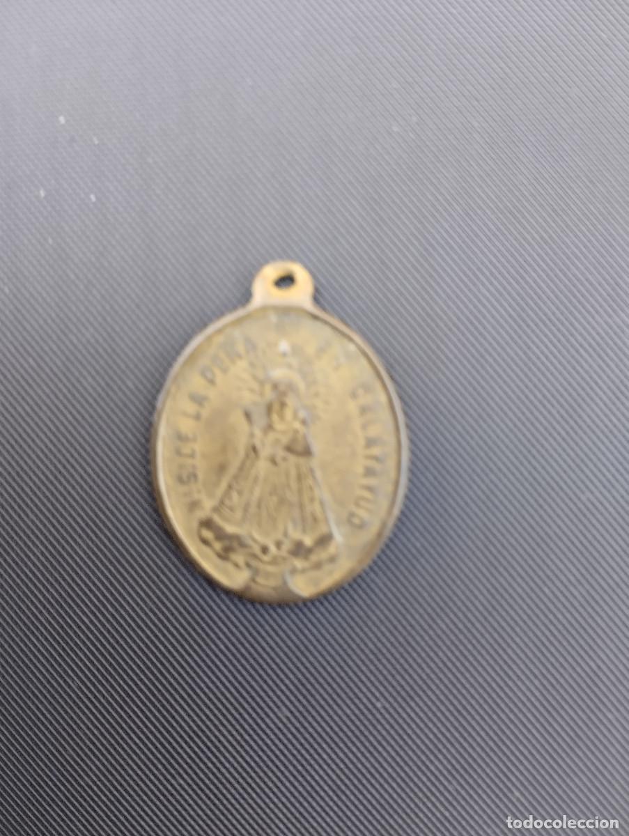 Antig&uuml;edades: Medalla. SAN I&Ntilde;IGO ABAD. Nta Sra. de la Pe&ntilde;a. CALATAYUD. 2,5X2CM