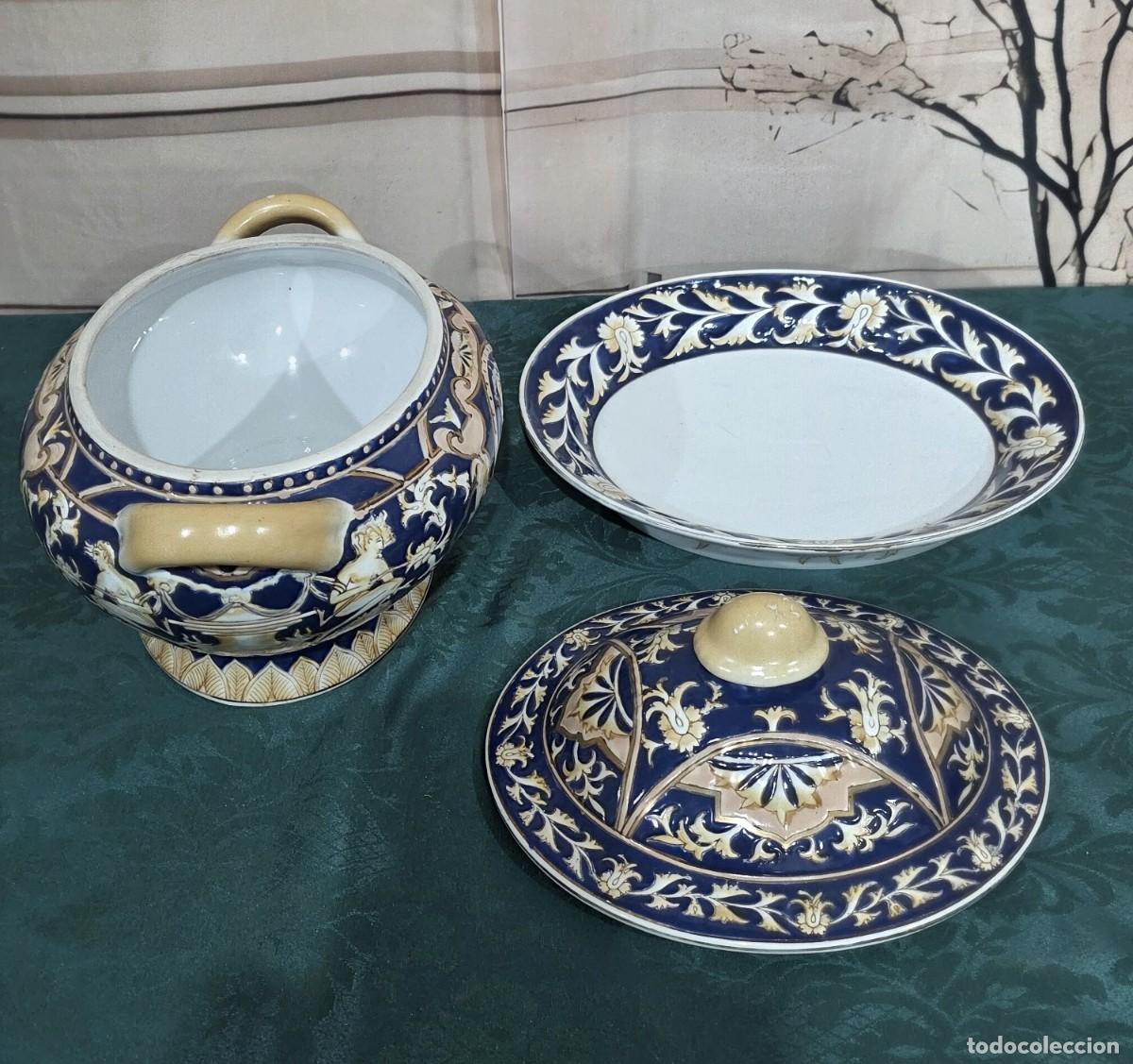 Antig&uuml;edades: Sopera de porcelana china - Foto 1