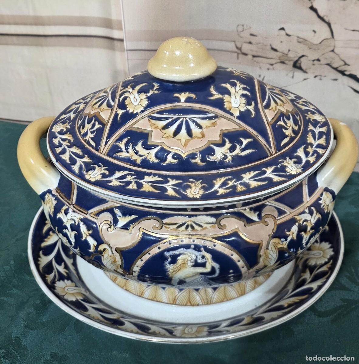 Antig&uuml;edades: Sopera de porcelana china - Foto 4