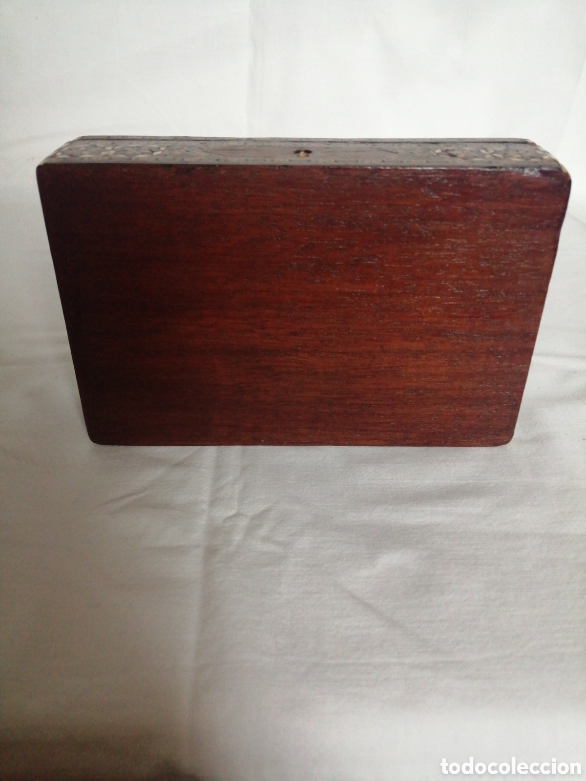 Antig&uuml;edades: Caja joyero de taracea. - Foto 6