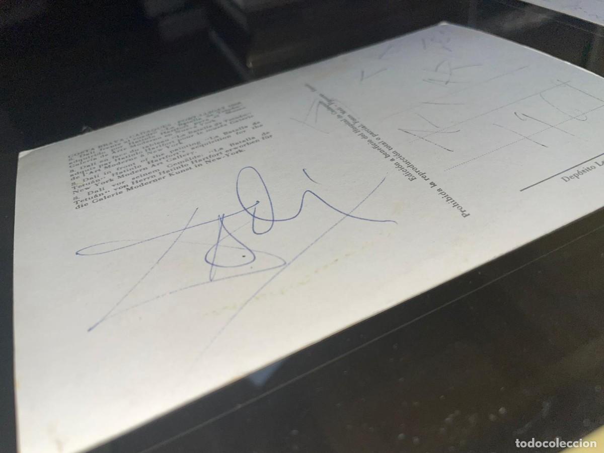 Antig&uuml;edades: Firma ORIGINAL salvador Dal&iacute; 1960