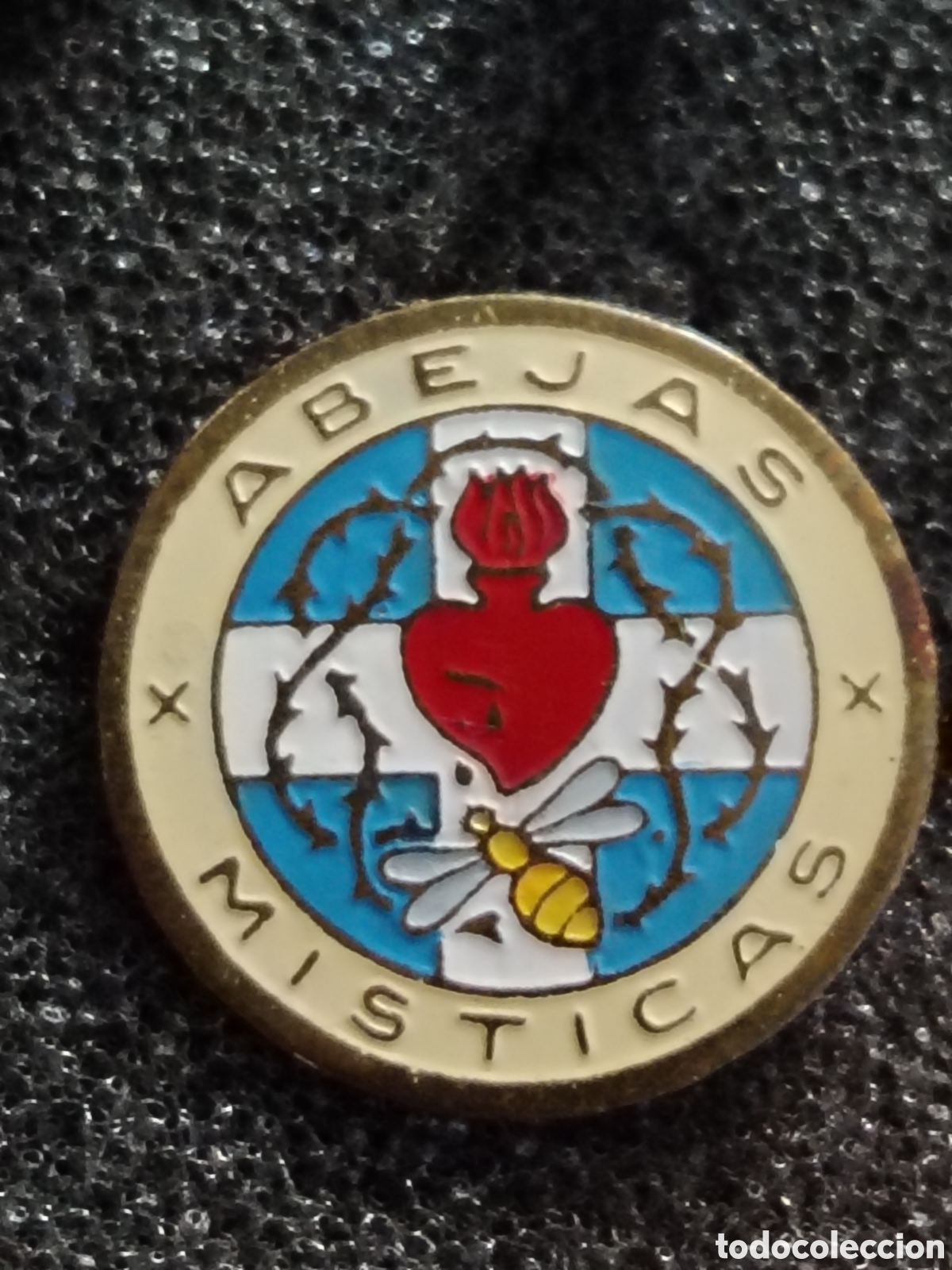 Antig&uuml;edades: Insignia religiosa Abejas Misticas